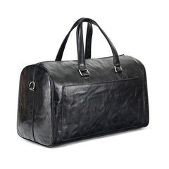 Premium Full-Grain Leather Business Briefcase | Spacious & Stylish Travel Bag